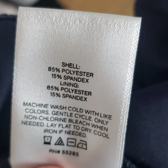 Express Dark Navy Blue Body Contour Tank Top SZ M - NWT - Picture 6 of 8